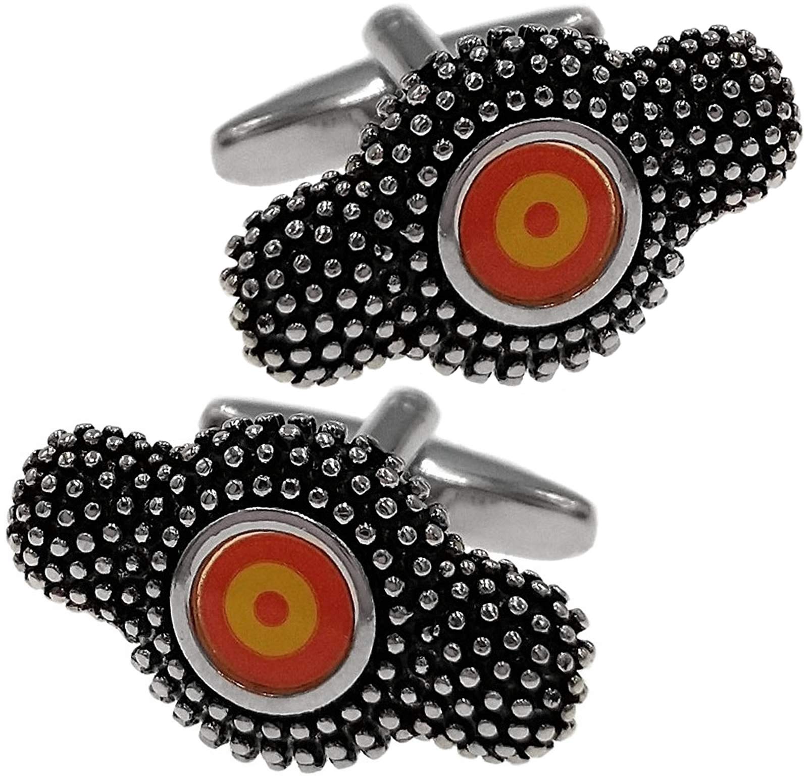 Thot Ra Bullfighter Torero Hat With Spain Flag Cufflink For Men Mod. A-157