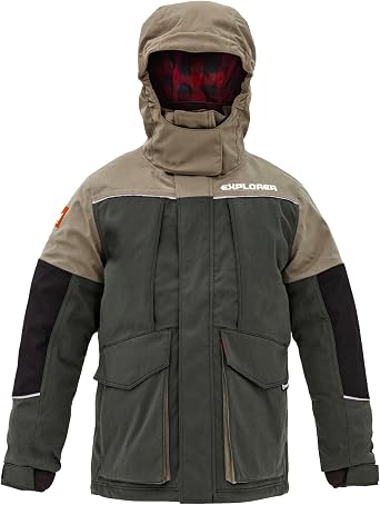 Eskimo ExplorerTM Jacket, Youth, Woodland Pine Green, 46972