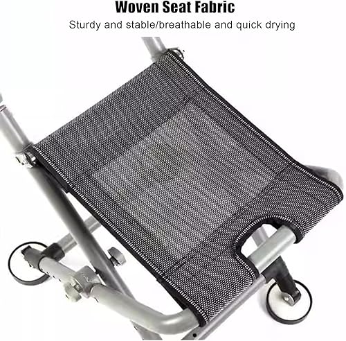 Miniatura 3 de Folding Fishing Chair with Adjustable Backrest and Backpack, Portable Heavy-Duty Outdoor Chair for Uneven Ground