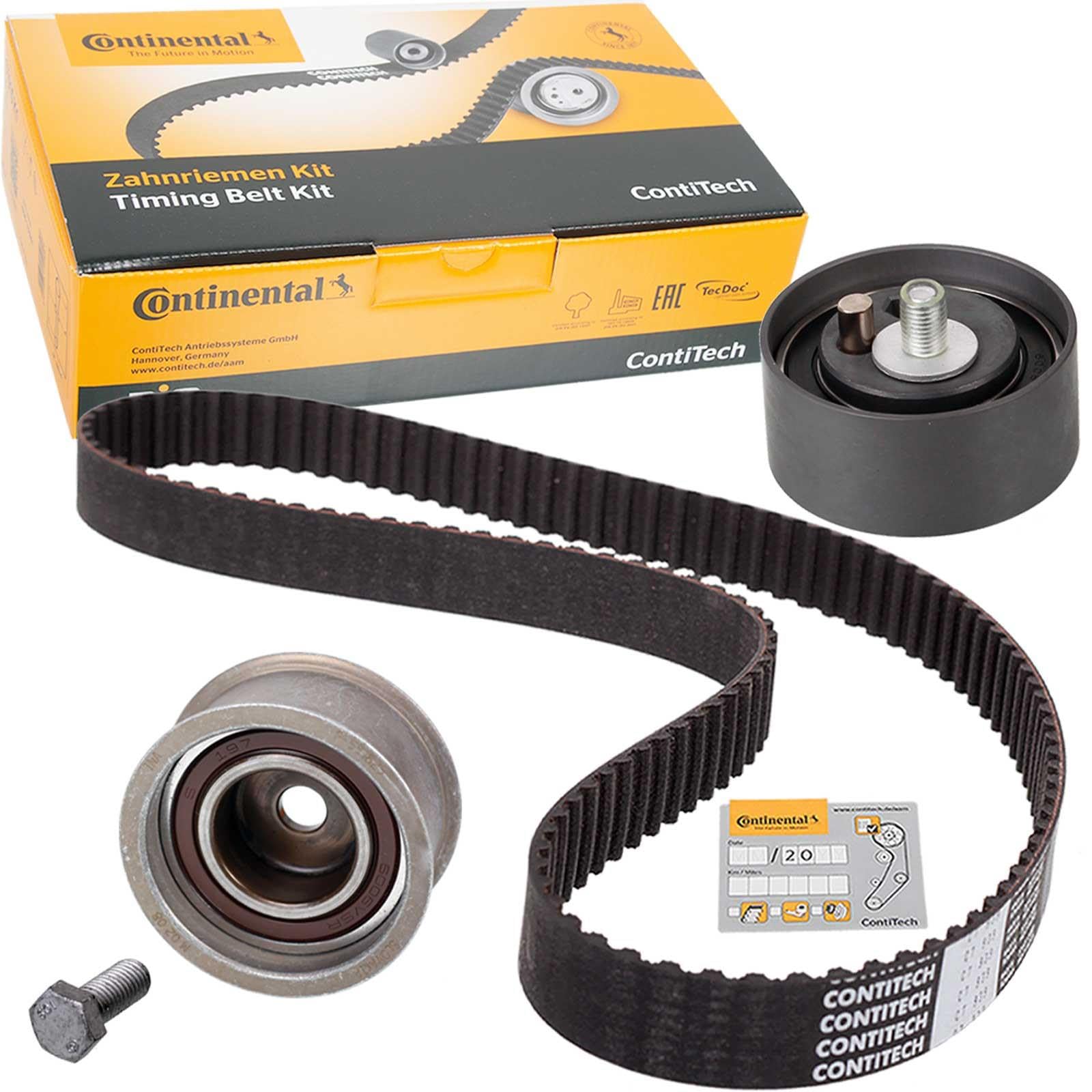 Conti Zahnriemen + SKF Wapu | CT920K1+GT357.42+VKPC81802+Pemco AF12=(CT920WP3) für A4 (B5+B6+B7) A6 (4B,C5) A8 4D Passat 3B