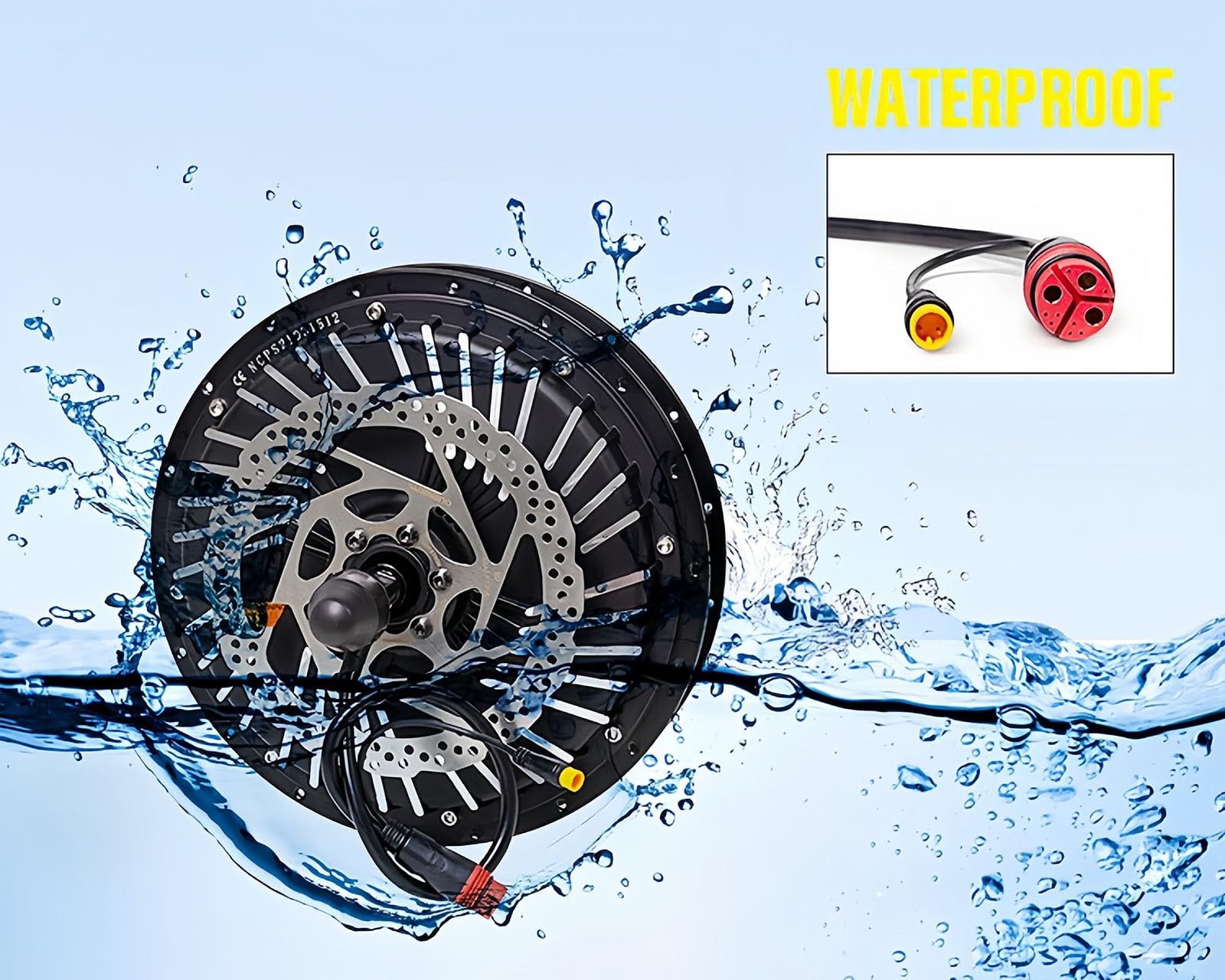 Kit de rueda de Bicicleta, 48 V, 1000 W, buje integrado, 20-29 pulgadas/700 C, herramientas para Bicicleta