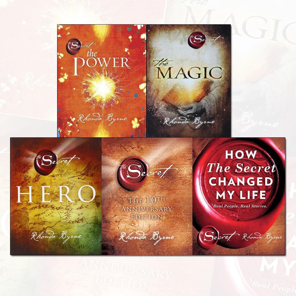 Rhonda Byrne Collection The Secret Series 5 Books Bundle (Hero, The Power, The Magic [Paperback], The Secret, How The Secret Changed My Life: Real People. Real Stories)