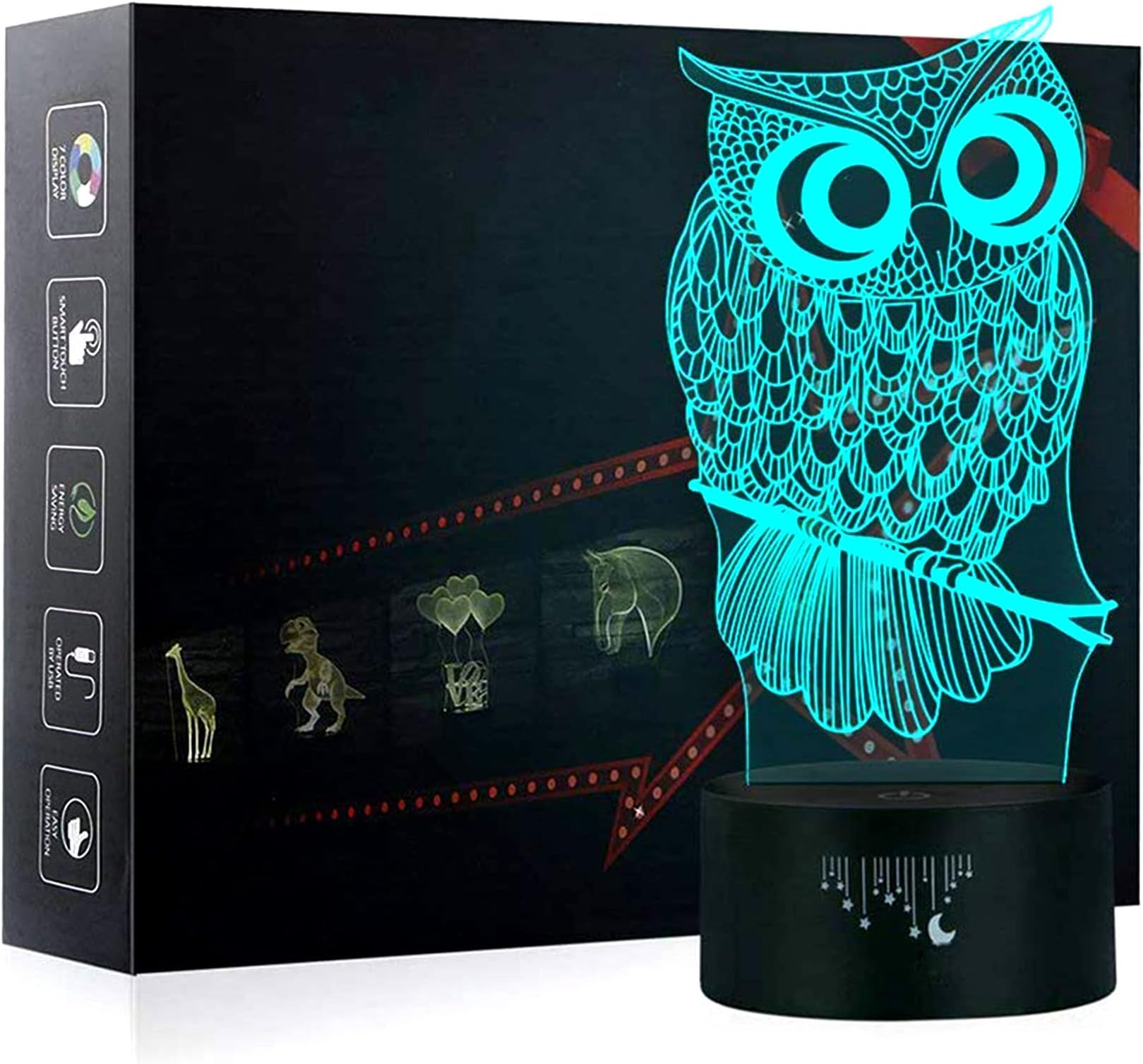 Owl  Illusion Lights