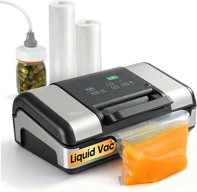 Vesta Precision 12" Vacuum Sealer for Food & Liquids, 1x50'