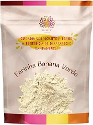 Farinha de Banana Verde Premium | Marca Ca.Nuts (500, Gramas)
