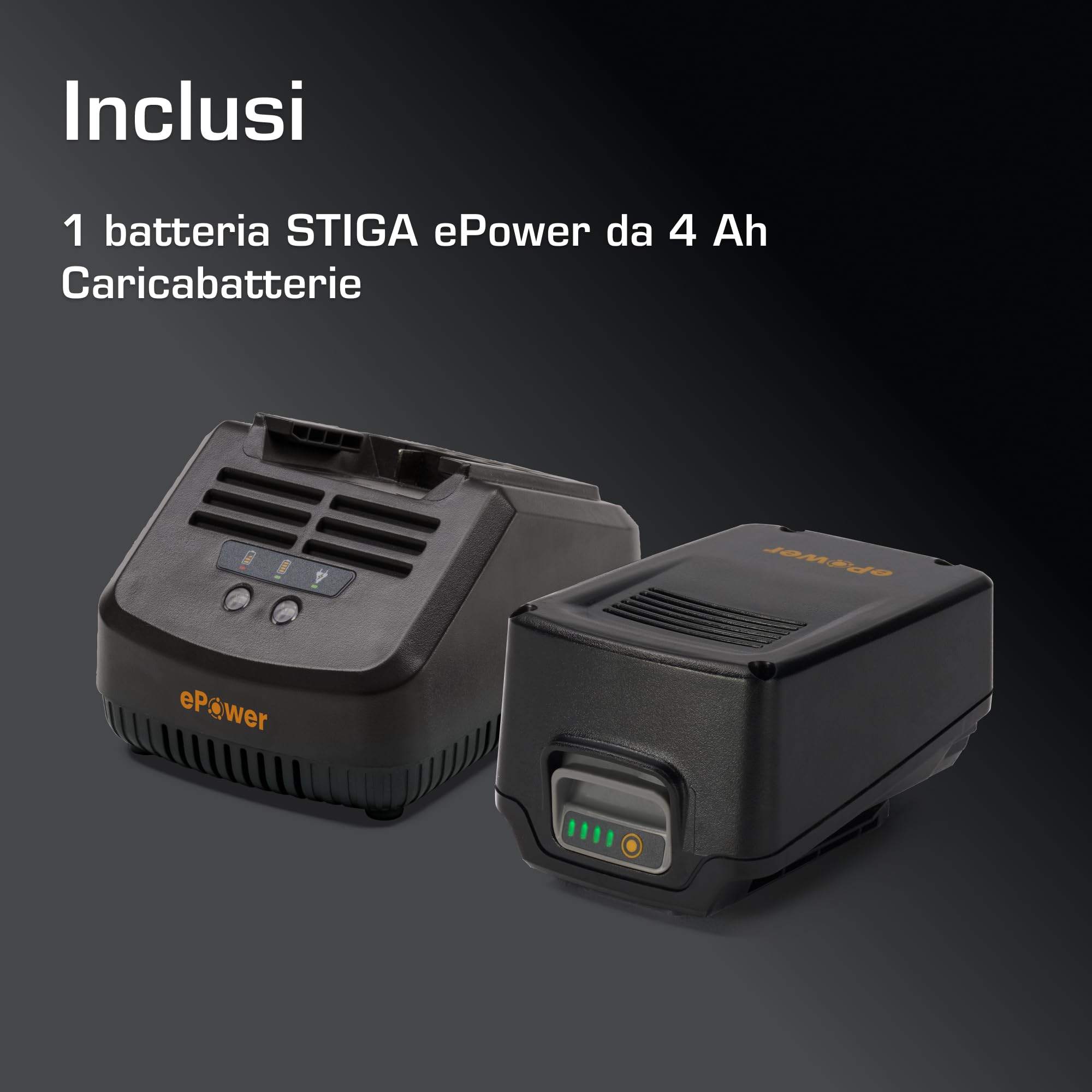 Alpina AC 20 Li Kit Motosega a Batteria, 700 W, 25 cm – 1 Batt. 4 Ah + Caric., Protezione Punta – Potatura e Taglio Legna