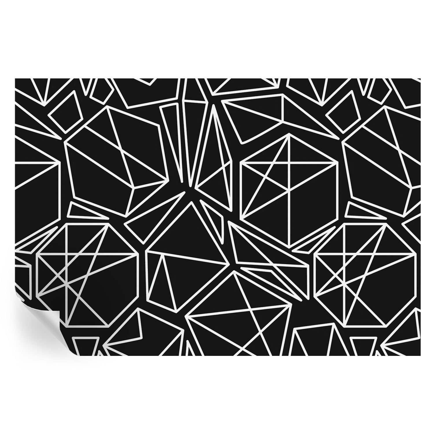 Vinilos de abstracción moderna 152x104 cm para renovar paredes aburridas