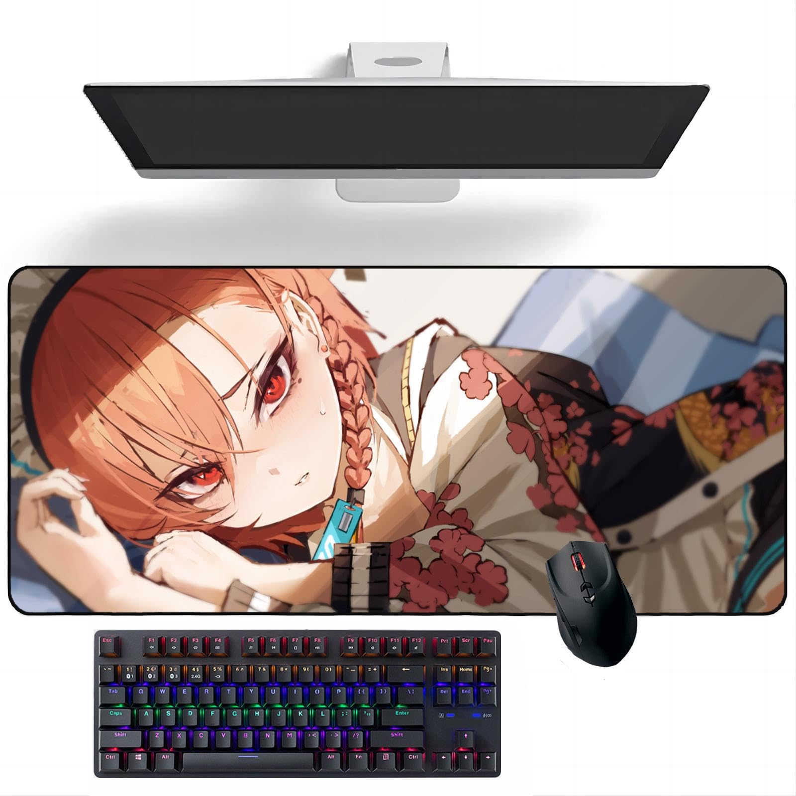 Amazon.co.jp: アニメマウスパッド ブルーアーカイブ 美甘 ネル アニメ