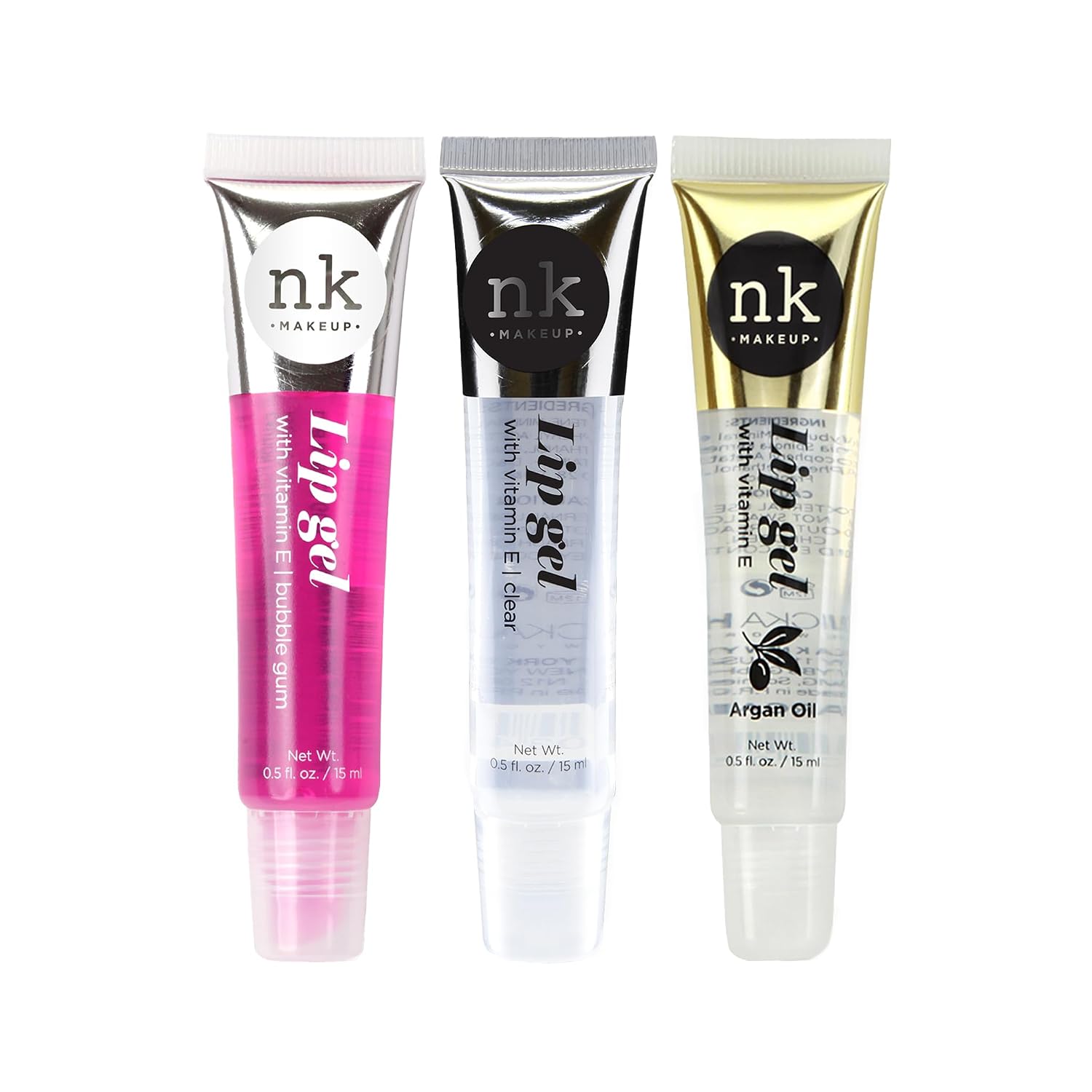 NICKA K NEW YORK Lip Gel, Hydrating, Lightweight, Glides on Effortlessly, Non Sticky Finish Lip Gel Colors