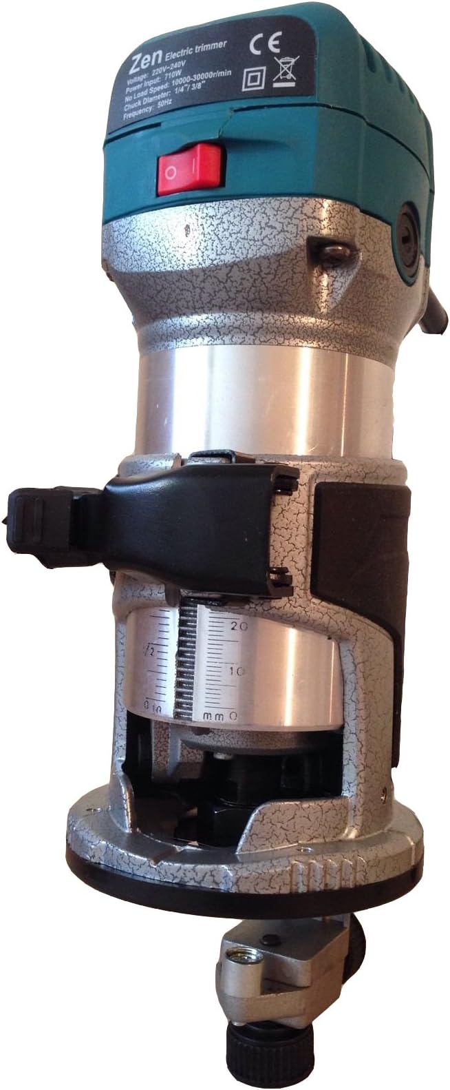 Palm Router / Laminate Trimmer c/w Guide 240V RT0700 ZEN (Not Makita)