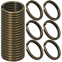 Metal Key Rings 15mm Outer Diameter Split Ring