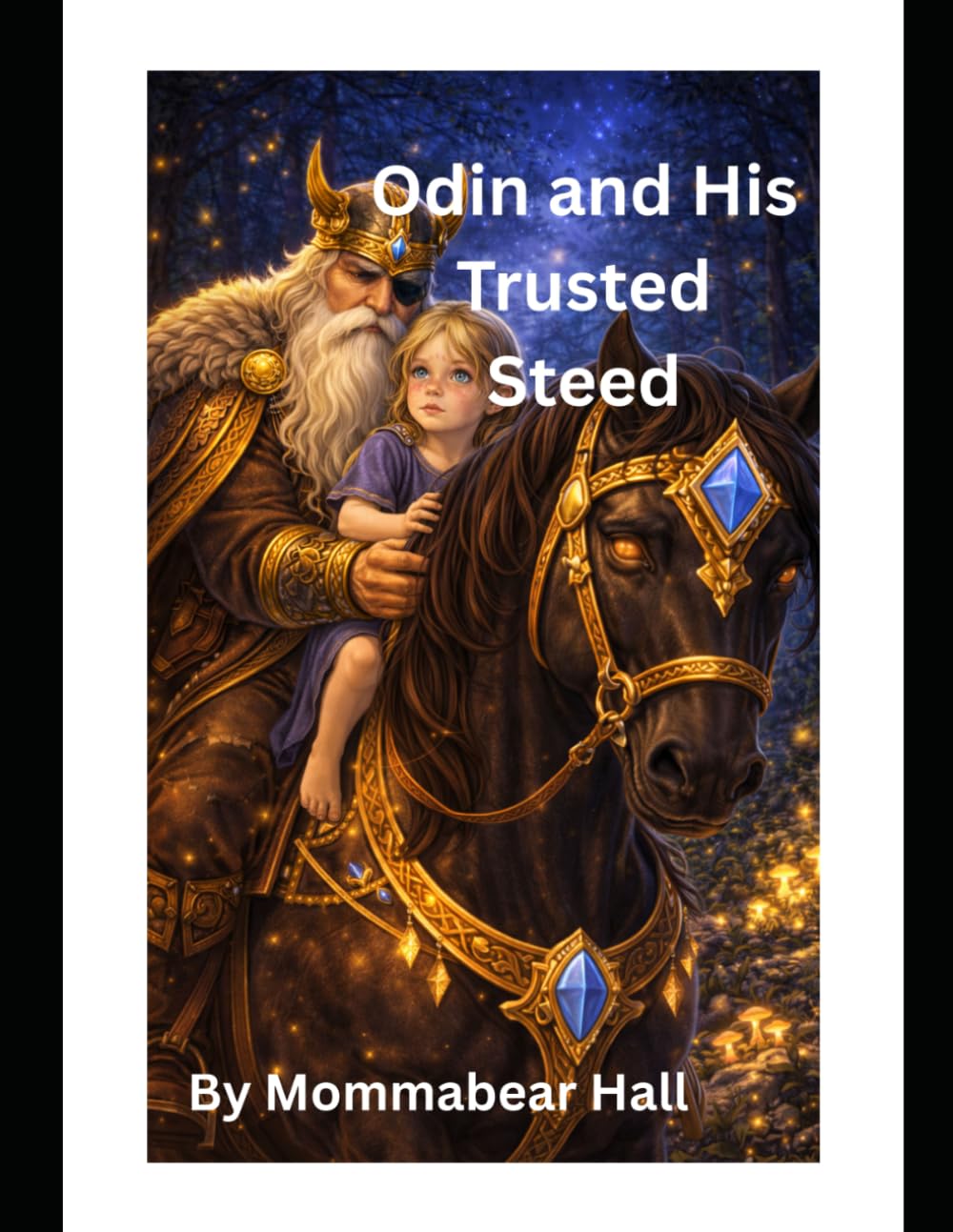 Odin and His Trusted Steed Coloring Book