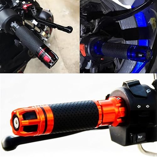 Miniatura 6 de Comfort Handle 78'' 22MM Motorcycle Handle Grips Racing Handlebar Hand Grip for FZ6 FAZER FZ6R FZ8 XJ6 XSR 700 XSR 900 TDM 900