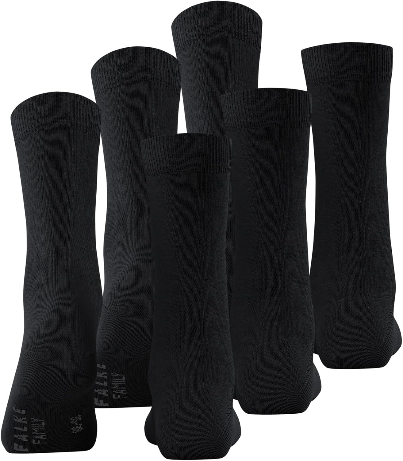 FALKE Women's Family 3-Pack Socks, Sustainable Cotton, Skin Friendly