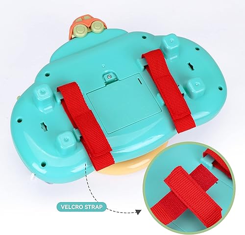 Miniatura 7 de Juguetes para volante de conductor Baby Turn and Learn (azul)