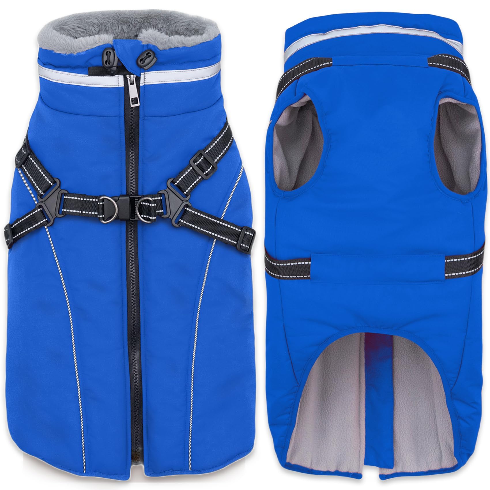 Fragralley Dog Coat with Harness