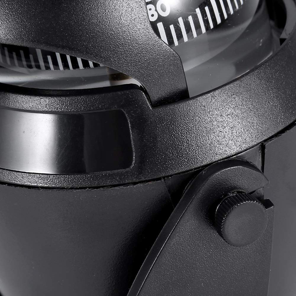MAGT Auto Kompass, Hohe Präzision Boot Kompass LED Licht Schwenkkompass Navigation Elektronischer Kompass für Marine Auto Boots