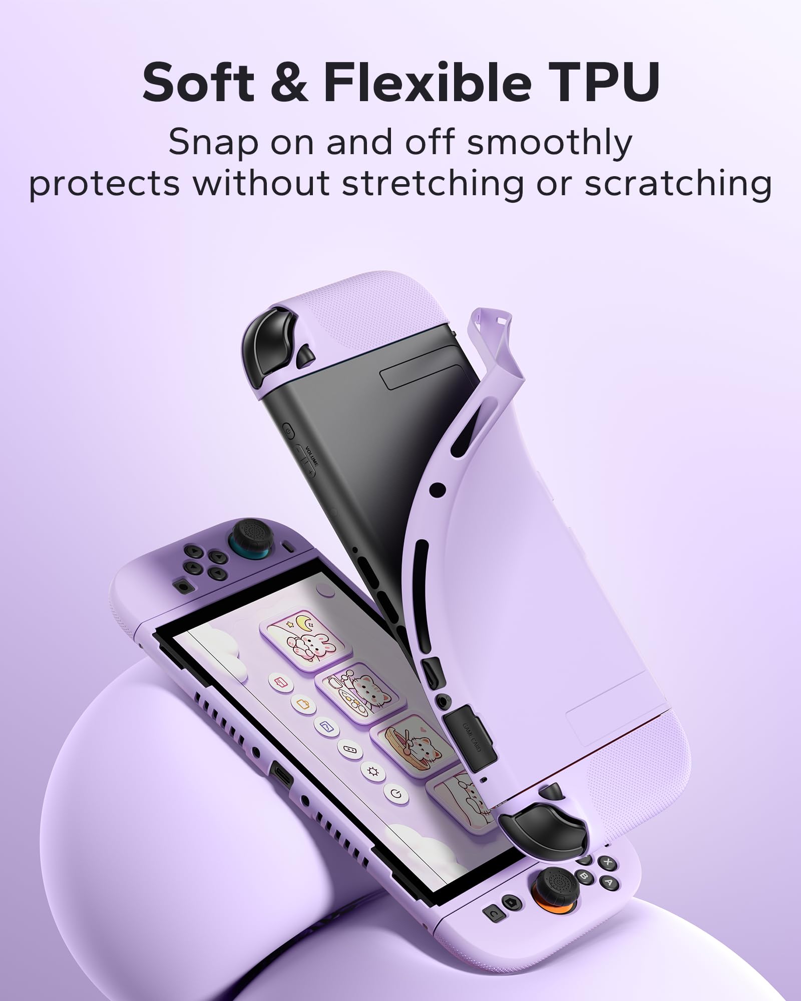 Amazon.com: JEMDO Textured Grip Protective Case Compatible with