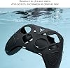Funda protectora de silicona para Flydigi Vader 5 Pro, funda suave antideslizante a prueba de polvo, cubierta de silicona para controlador, protector para controlador de juegos Flydigi Vader 5 Pro (negro) 5