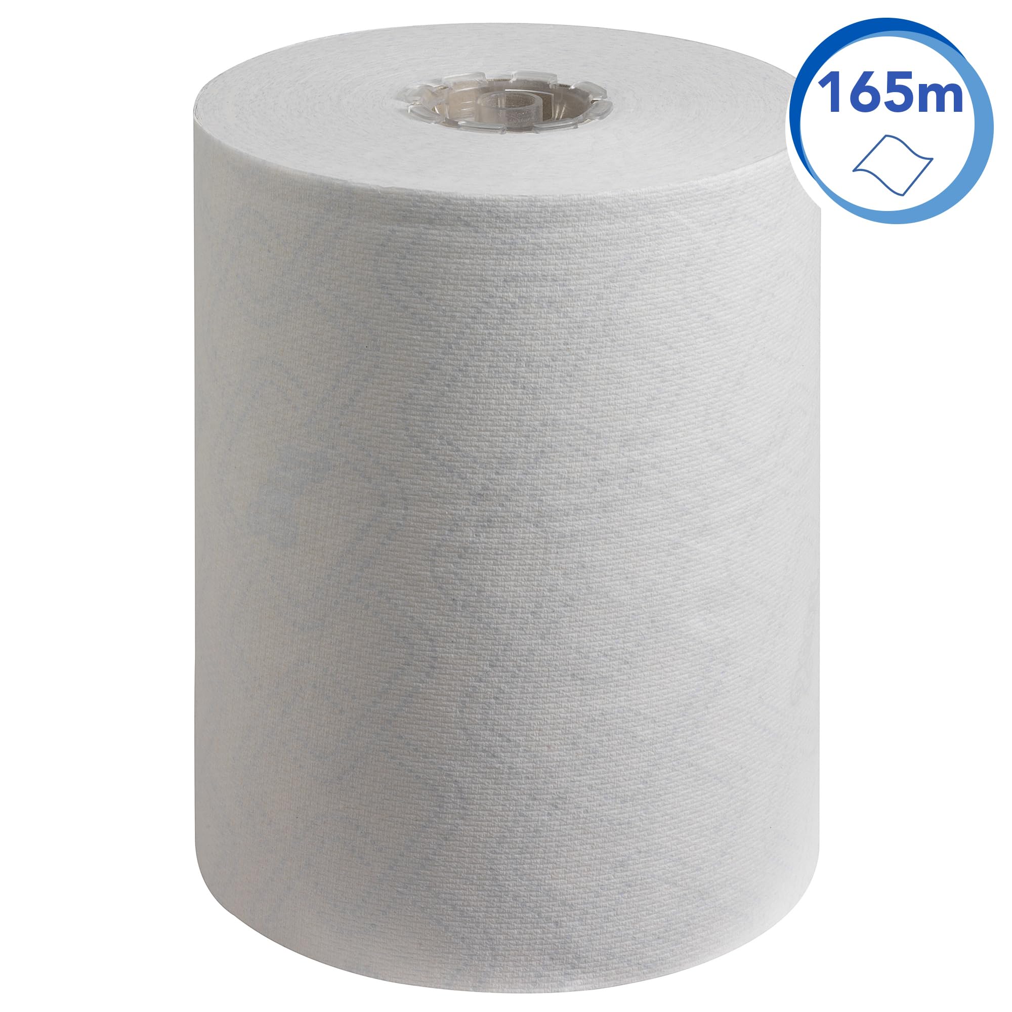Scott® Control™ Slimroll™ Rollenhandtücher, 1-lagige weiße Einweg-Handtücher, mit Airflex Technologie und EU Ecolabel Zertifizierung, 6 Papiertuchrollen x 165 m (insg. 990 m), Artikel-Nr. 6623