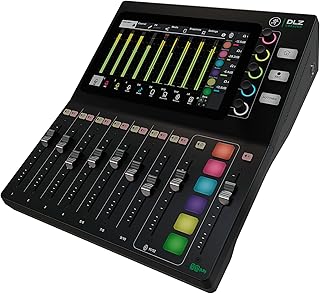 Mackie DLZ Creator Adaptive Digital Mixer for Podcasting, Streaming and YouTube with User Modes, Mix Agent™ Technology, Auto Mix, Onyx80 Mic Preamps