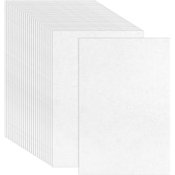 50 Sheets A4 Transparent Shrink Film for Painting Crafts