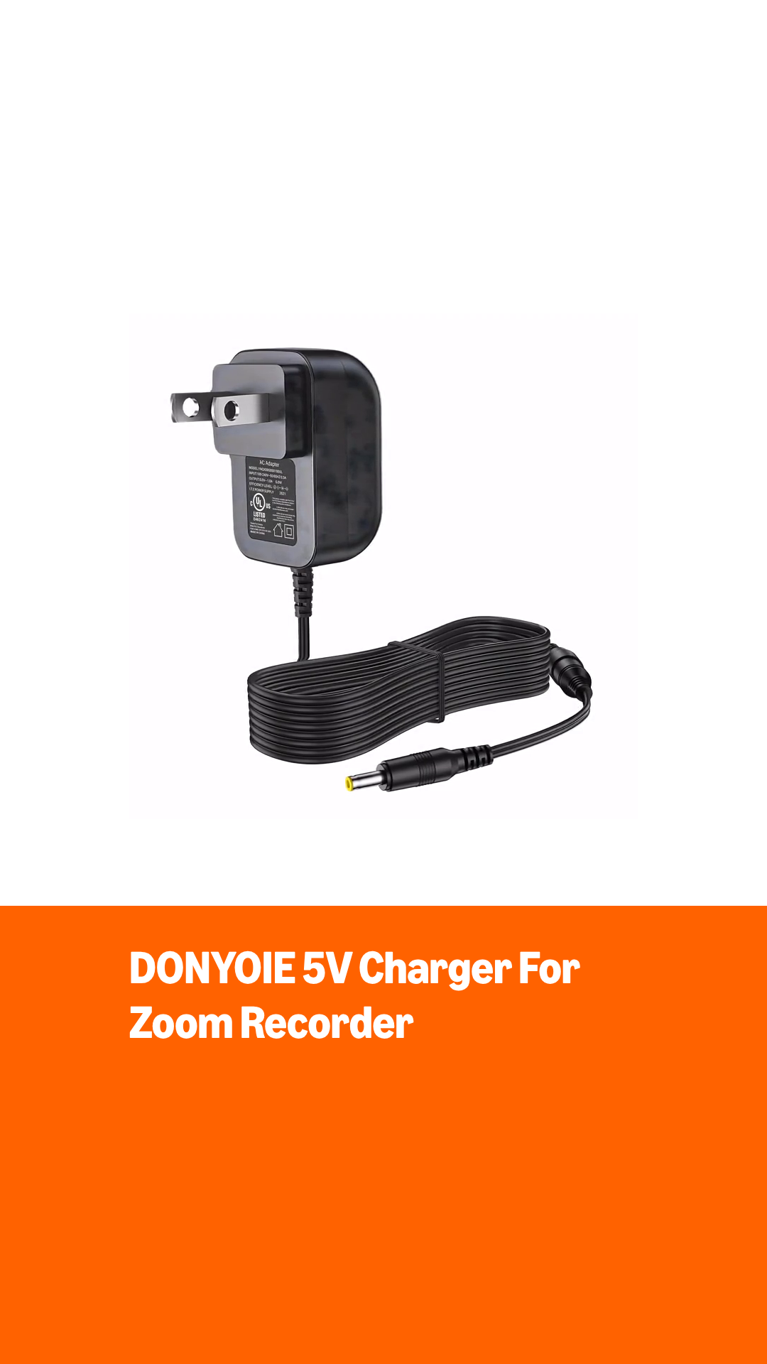 Amazon.com : DONYOIE 5V Charger for Zoom AD-14 H4n Pro AR-48 AR-96