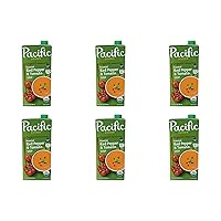 Vista 11 de Pacific Foods Sopa orgánica de pimiento rojo asado y tomate, cartón de 32 onzas