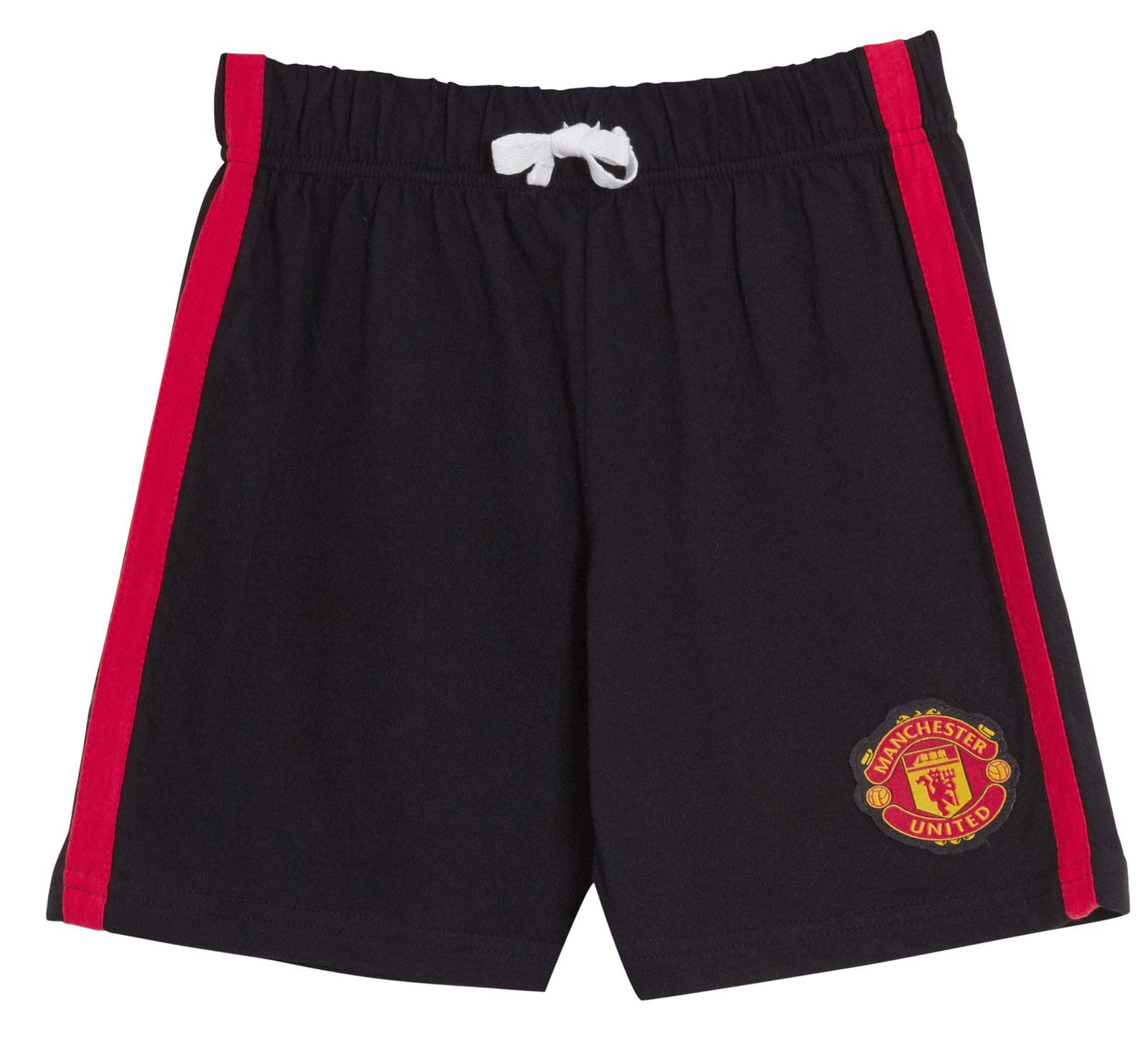 Dziecięca krótka piżama Manchester United FC dla chłopców Premiership zestaw klubów piłkarskich szorty + zestaw koszulek
