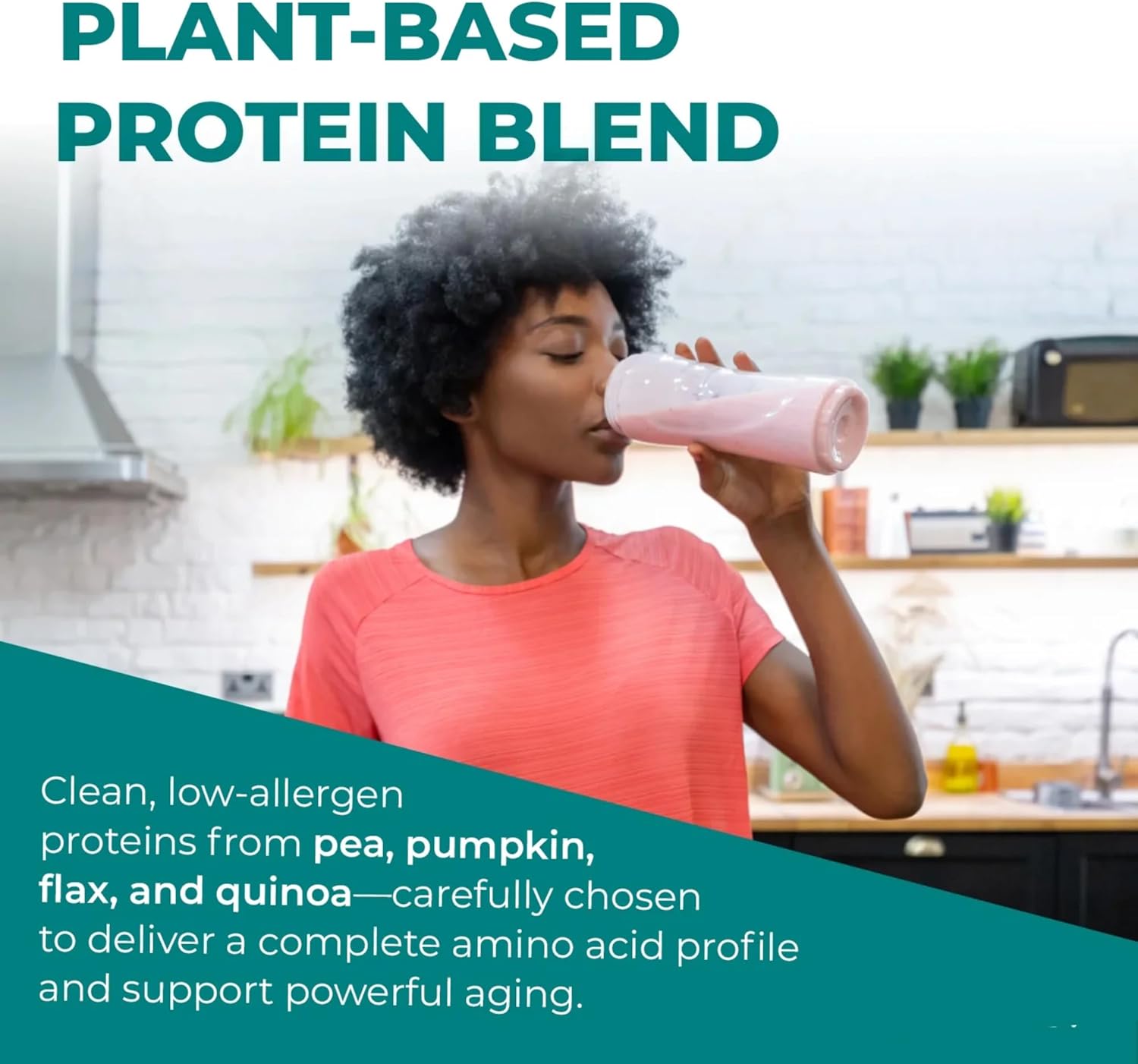 Reignite Wellness by JJ Virgin | Chocolate Plant-Based All-in-One Shake | New & Improved Formula | Plant Protein Powder, Vitamins, Minerals, Greens & Aminos | 20g of Plant Protein | 30 Servings - Image 5