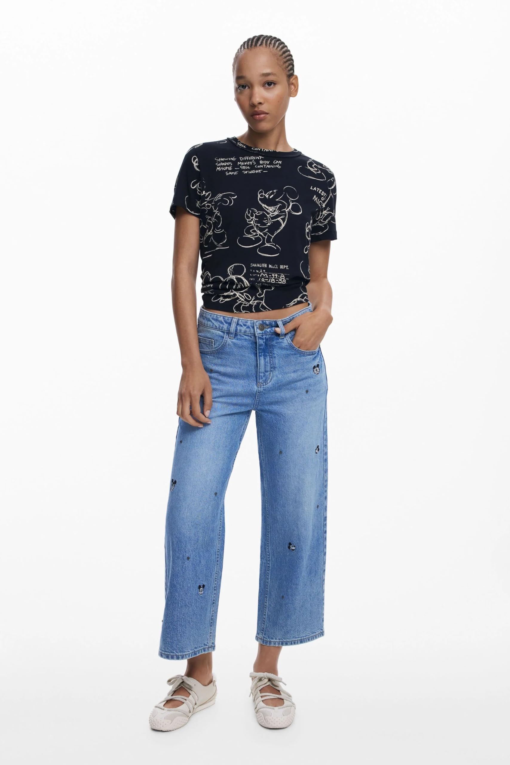 Desigual Damen 25wwtk03 Bluse (1er Pack)