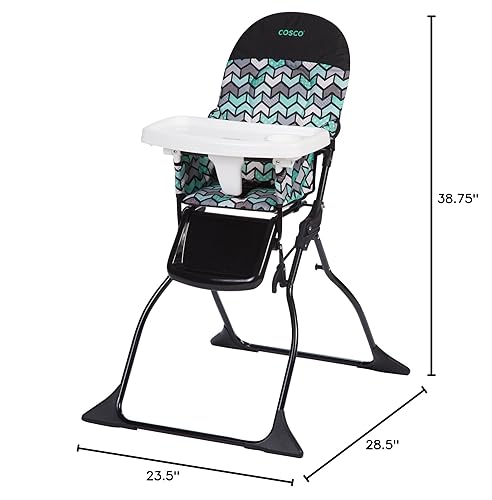 Miniatura 12 de Silla alta fácil de plegar de Cosco con diseño Spritz.