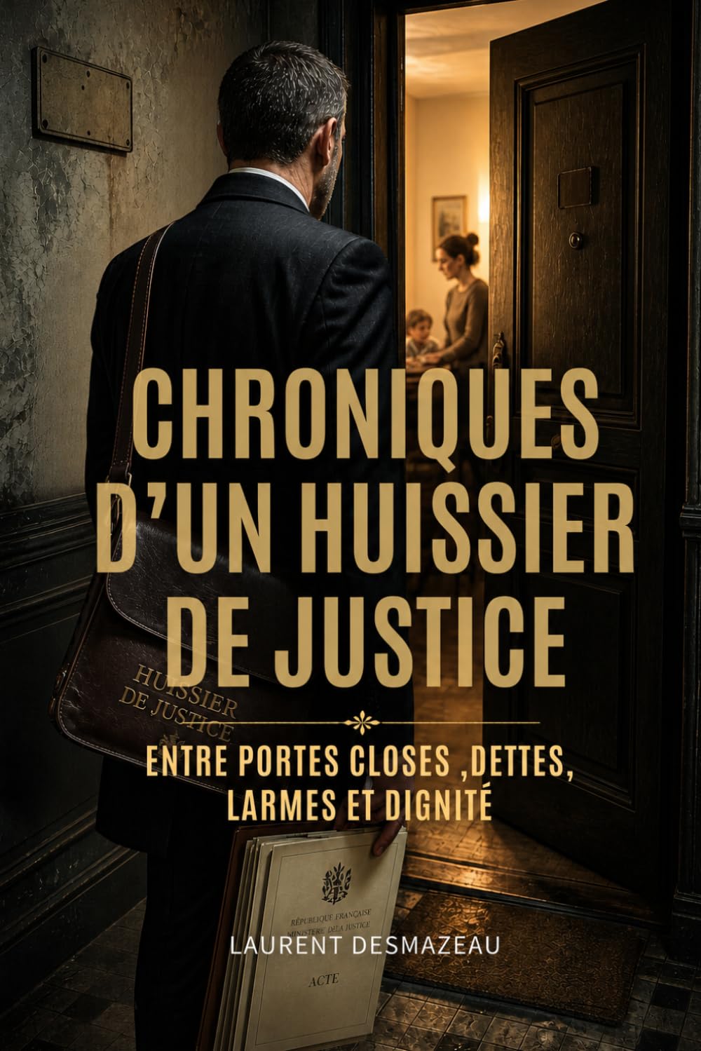 Chroniques d’un huissier de justice: Entre portes closes, dettes, larmes et dignité