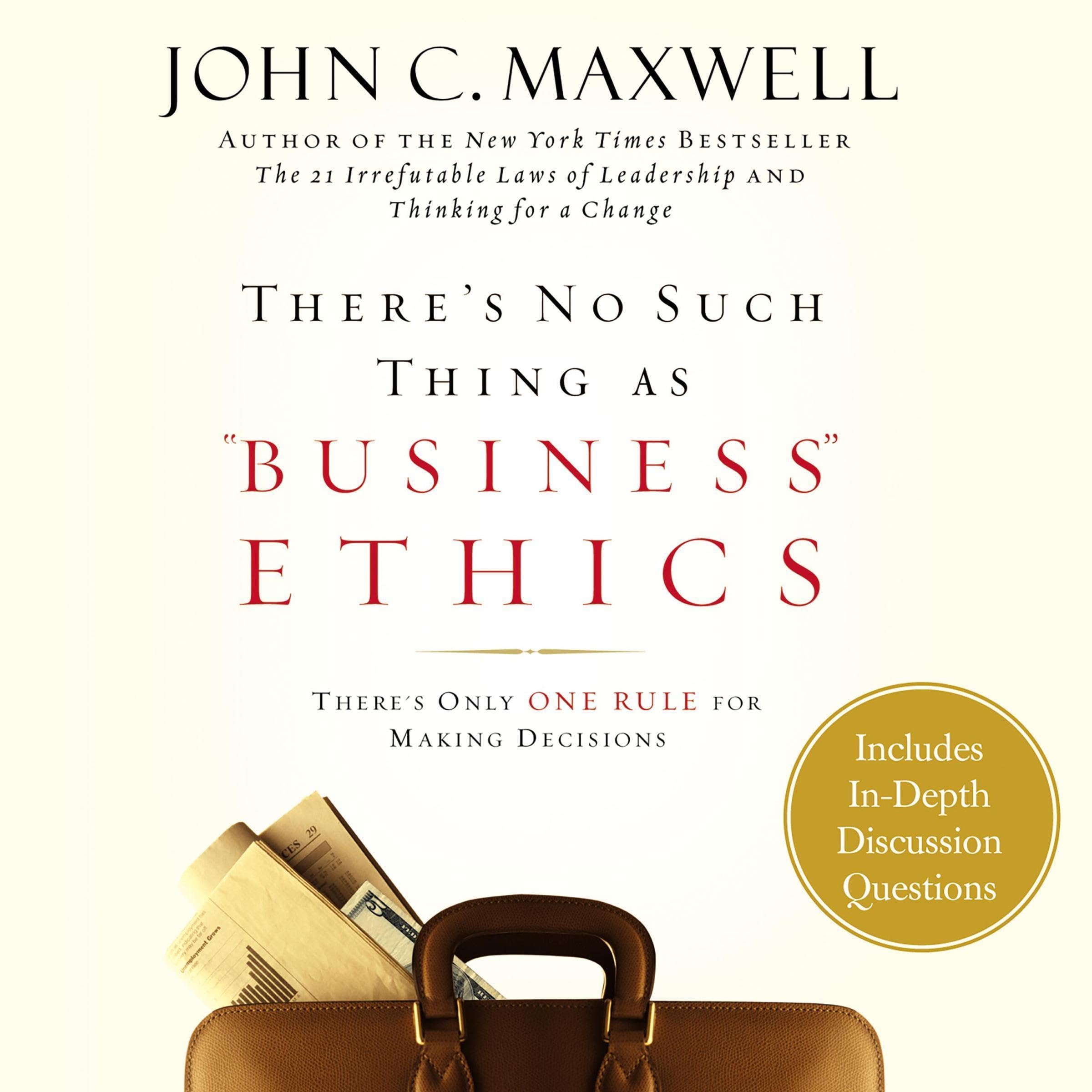 Cover art for There's No Such Thing as "Business" Ethics