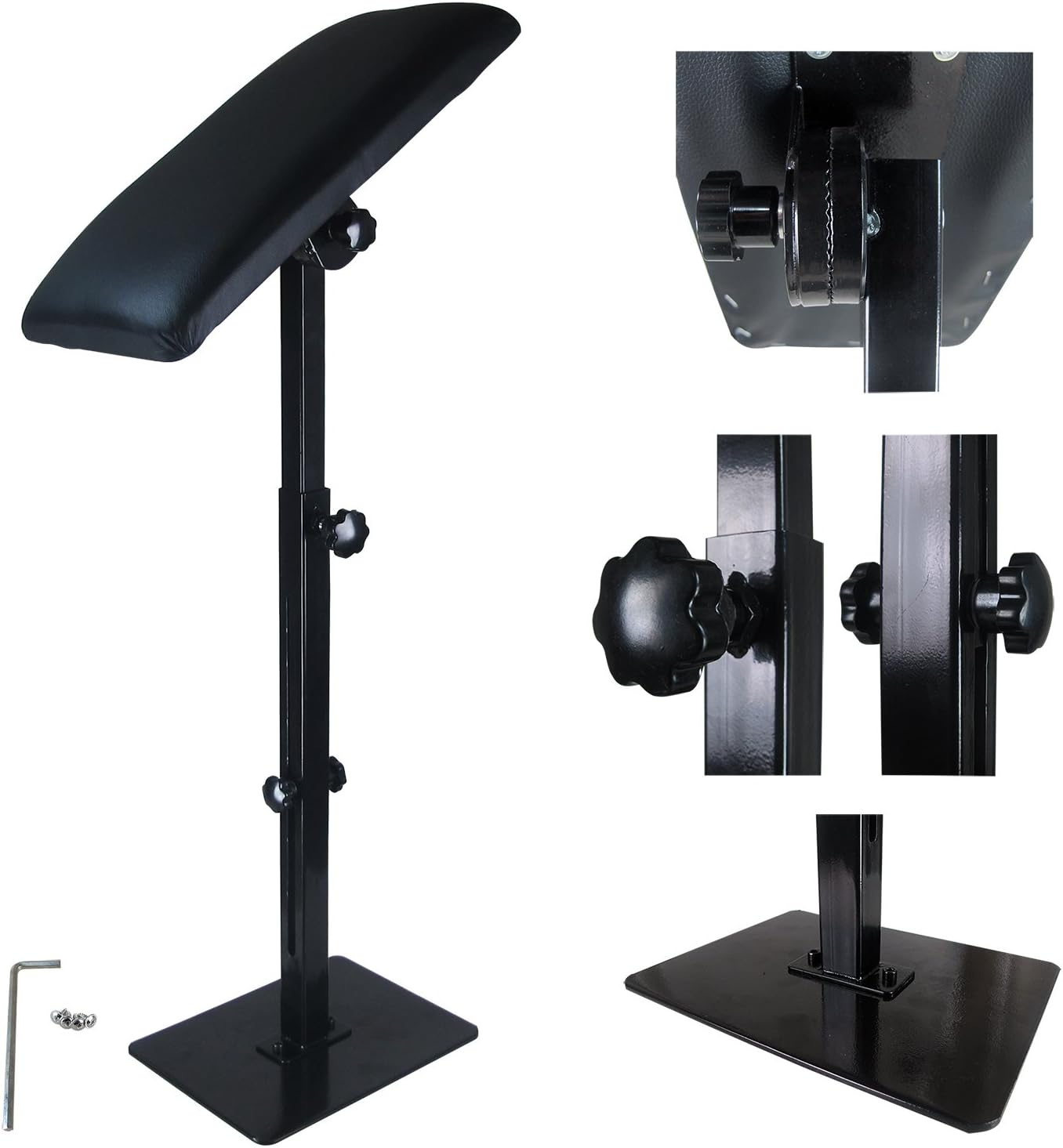 Solong Tattoo exclusive adjustable tattoo armrest stand, compact and portable, specially designed for tattoo artists.