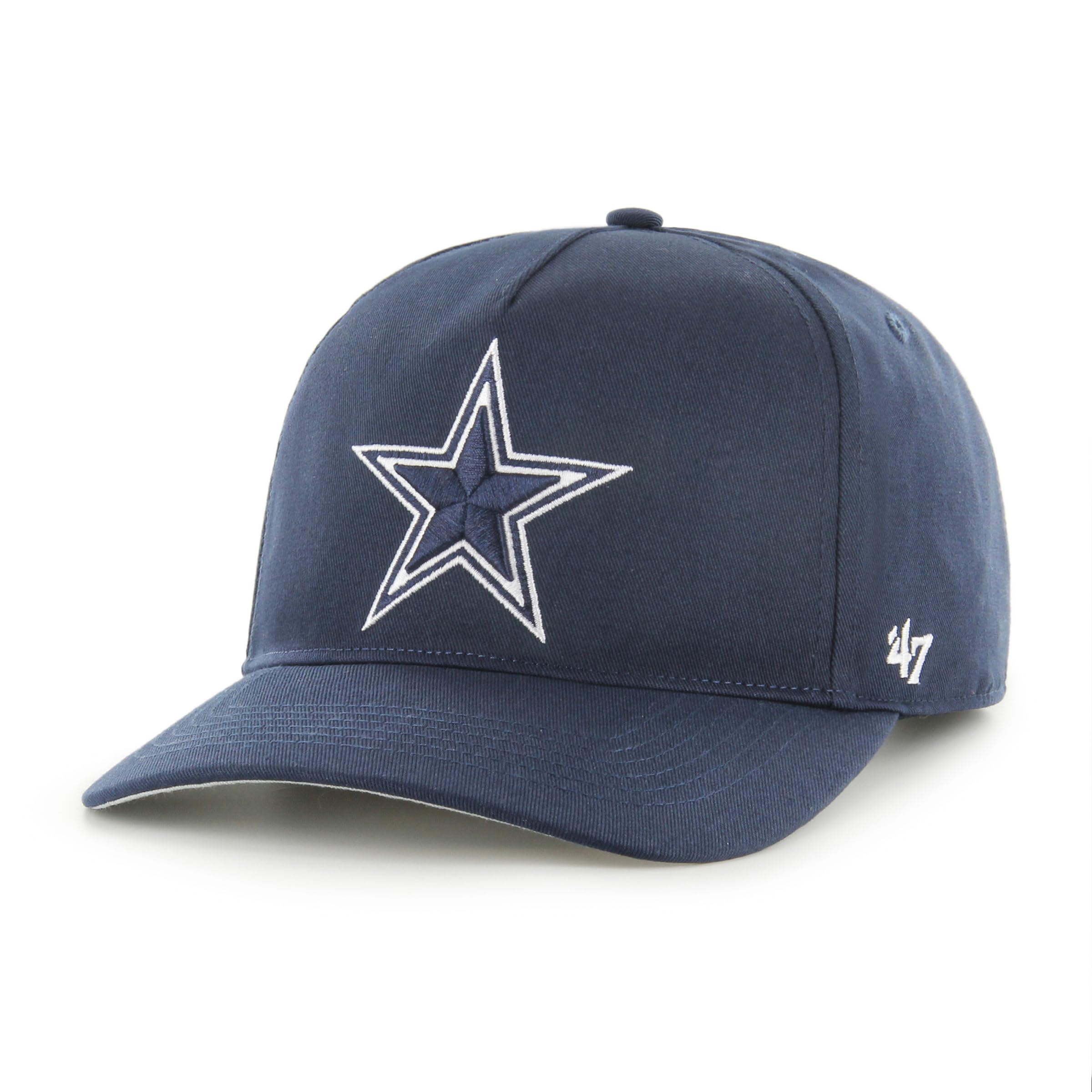 47Dallas Cowboys NFL Hitch RF Unisex Baseball Cap, Adjustable, Team Badge, Navy Blue