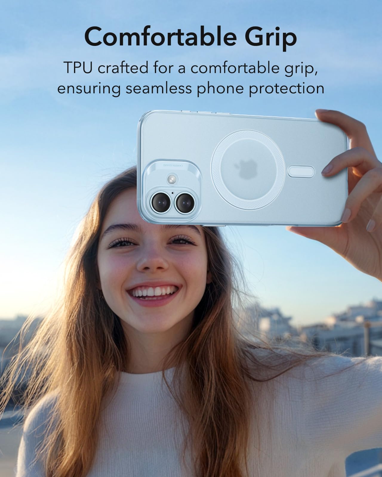 ESR for iPhone 16 Case, Compatible with MagSafe, Camera Protection, Shockproof Thin Cover, Resists Yellowing and Scratches - Image 4