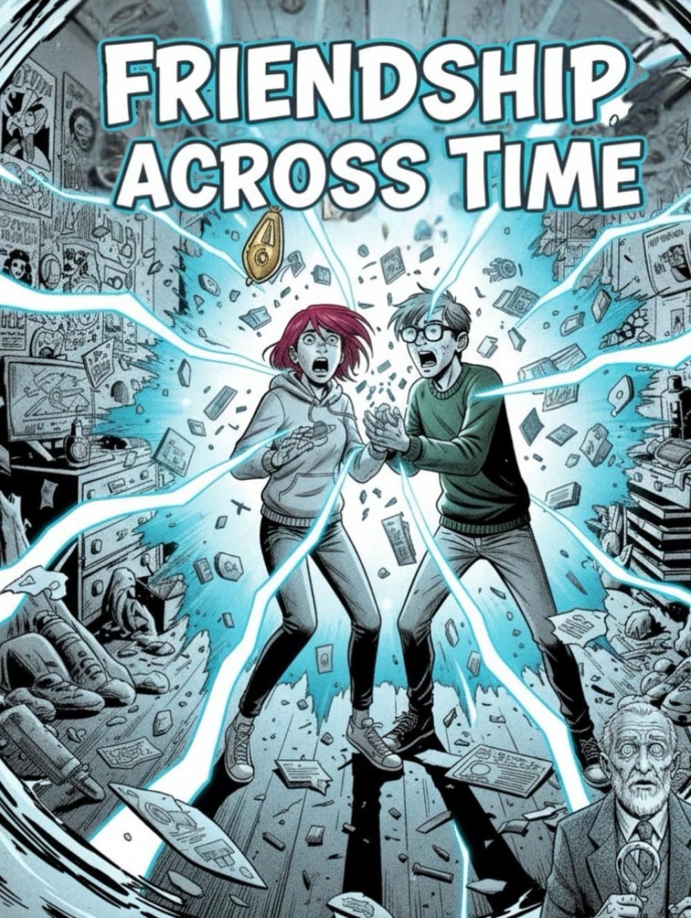 Friendship Across Time: Best Friends Hurtle Through Ancient Wonders & Futuristic Marvels