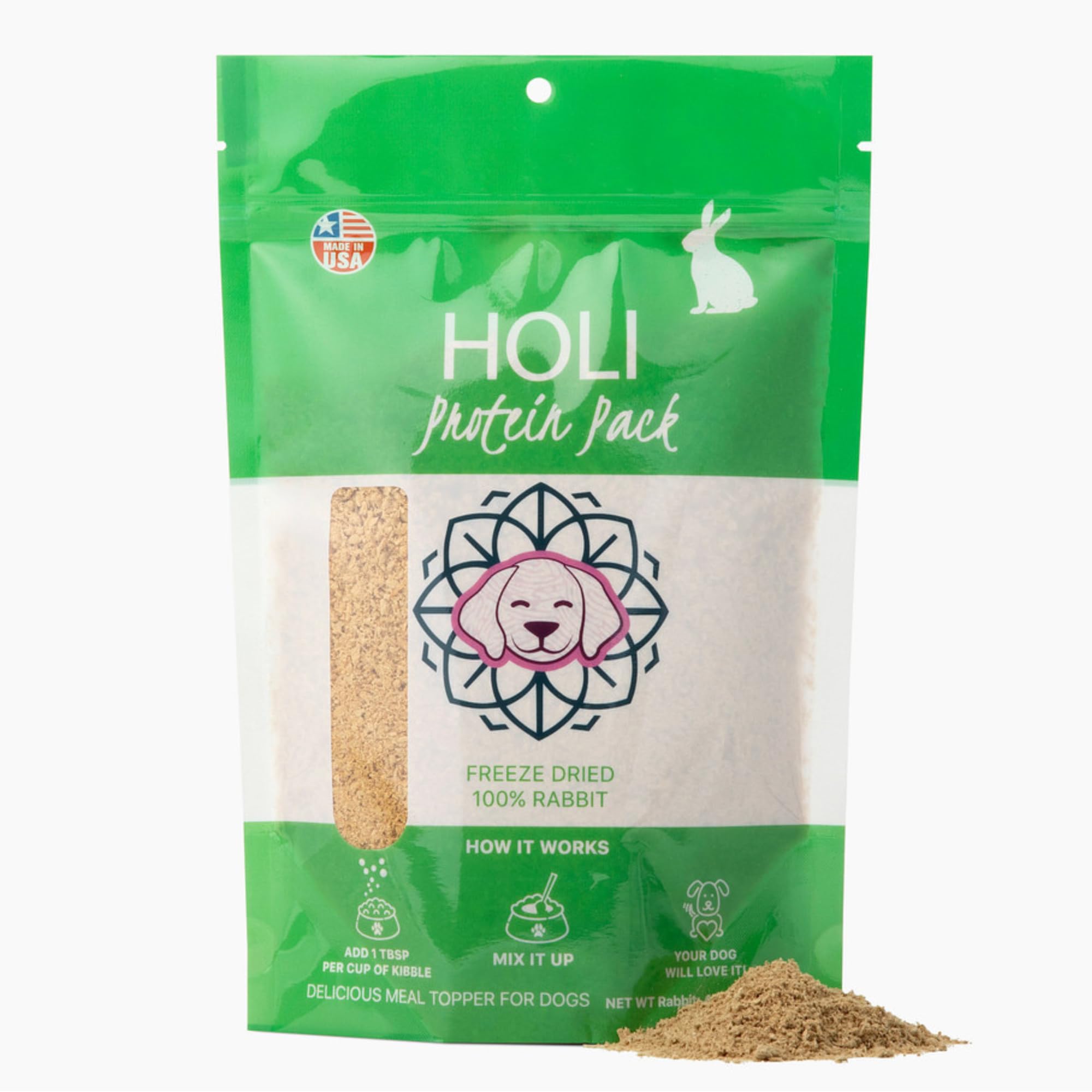 HOLI Rabbit Dog Food Topper
