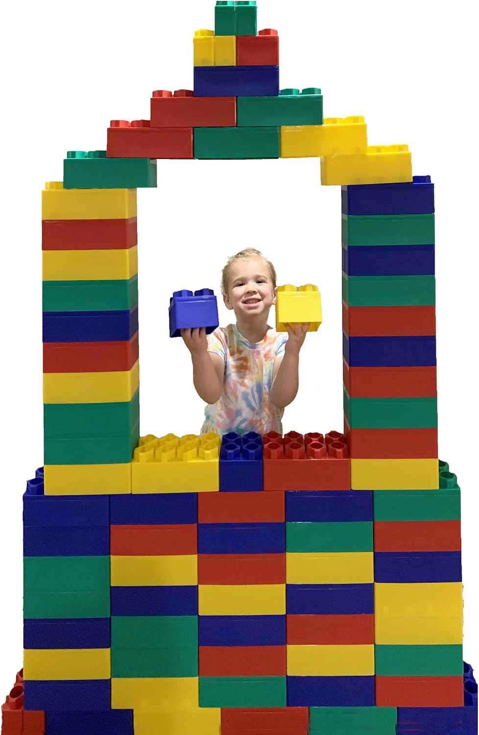 BiggoBlocks 96pc Jumbo Blocks Set Made in The USA 80
