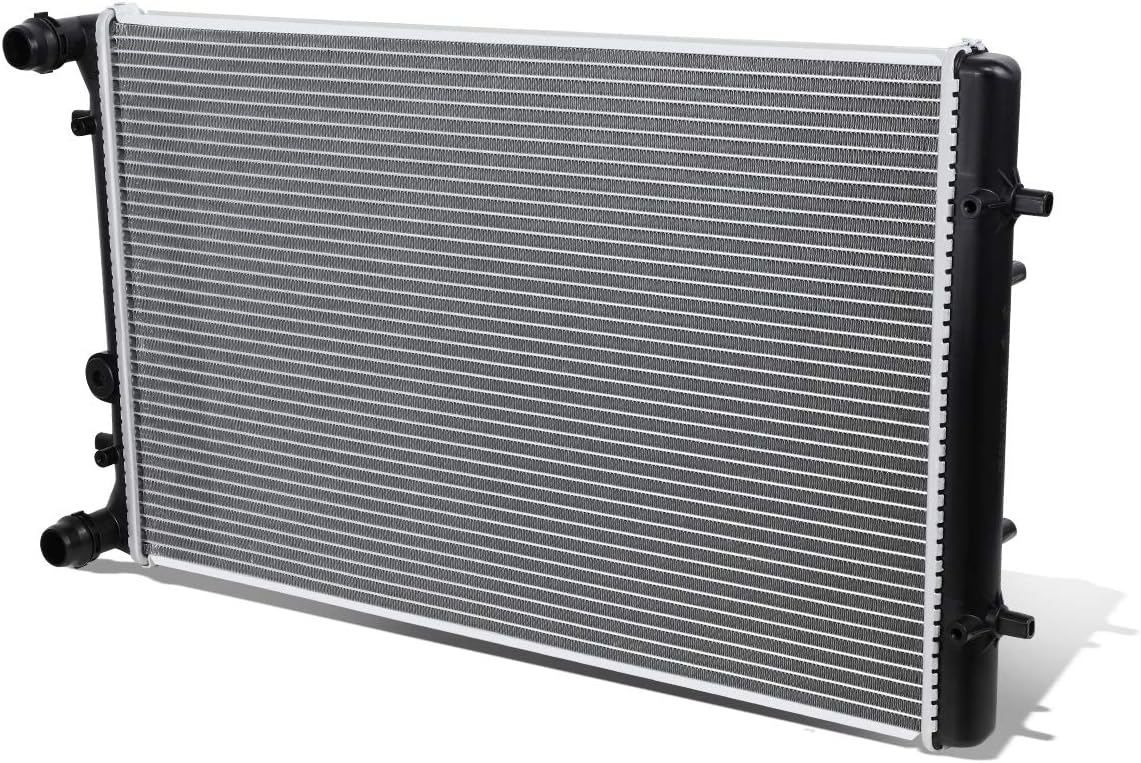 Auto Dynasty Radiator Compatible with 1999-2010 Audi TT VW Golf City GTI Jetta City AT MT, DPI 2265 Factory Style 1-Row Cooling Radiator, Aluminum Core