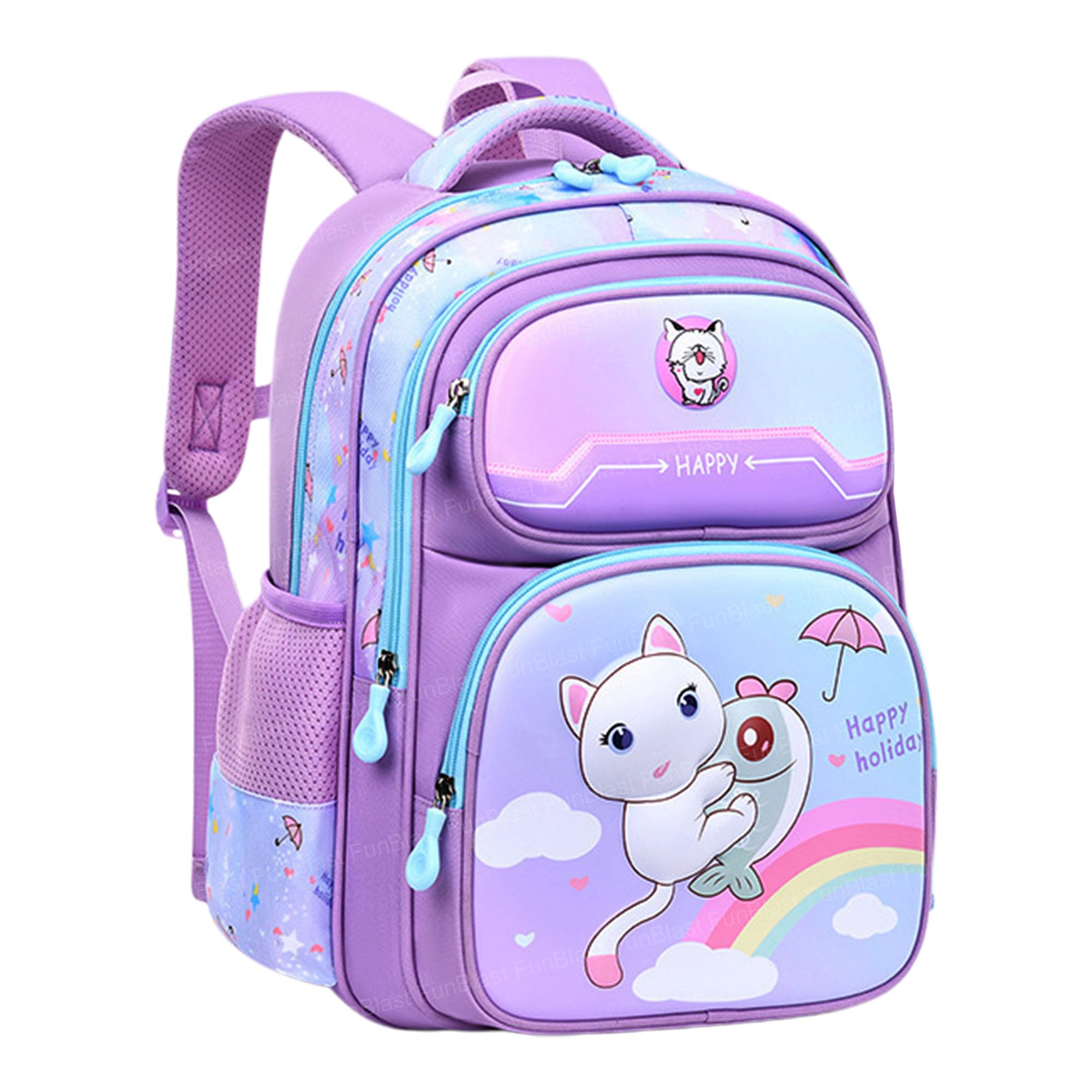 School Bags for Girls, Kids - Unicorn Bagpack for School Girls, Travel, Picnic, Camping, School Backpack for Kids 5-12 Years old (40 X 30 X 18 Cm)-image-48