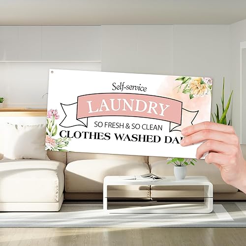 Miniatura 4 de Placa decorativa para colgar en la pared, letrero de cuarto de servicio, letrero de arte de pared para decoración de estantes de puerta, letreros de