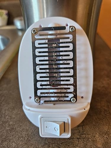 Miniatura 9 de Exterminador de insectos para interiores, trampa para moscas para interiores, mata mosquitos electrónicos con luces azules para sala de estar,