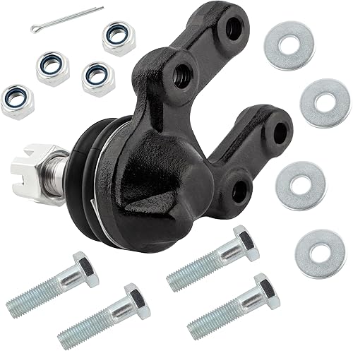 Miniatura 5 de Juego de 8 varillas de acoplamiento exteriores interiores delanteras + kit de rótulas inferiores superiores para Nissan D21 1994 4WD, para Nissan