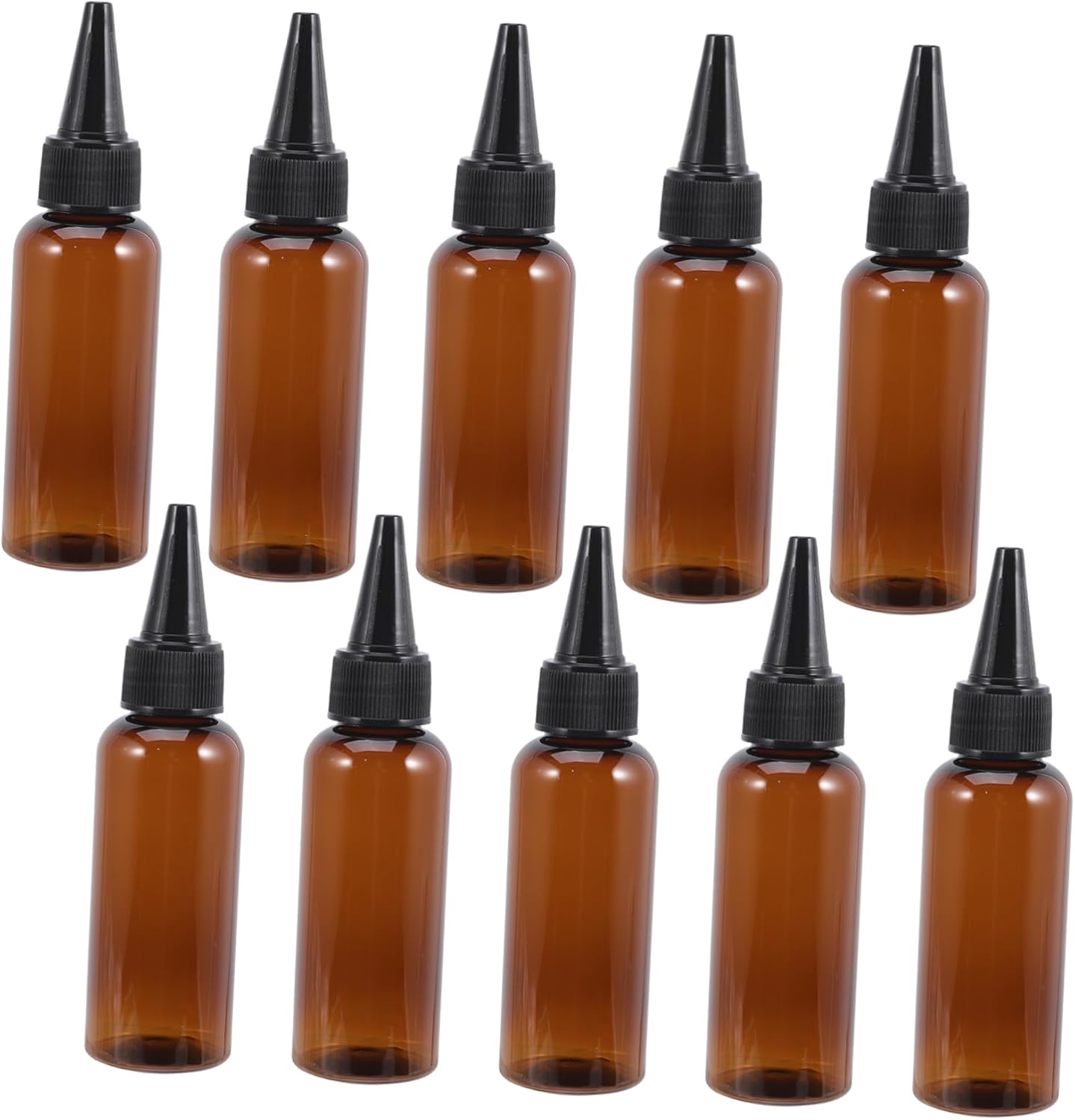Beaupretty 10pcs Squeeze Bottle Applicator Scalp Applicator