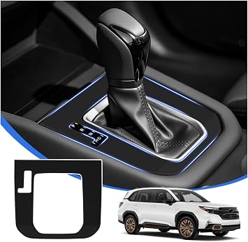 Karltys Center Console Cover for Subaru Forester 2025, Silicone Anti-Scratch Gear Shift Cover Panel, Trim Decorative Protector Accessories Interior (Not for Base/Wilderness)