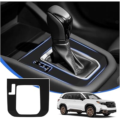 Karltys Center Console Cover for Subaru Forester 2025, Silicone Anti-Scratch Gear Shift Cover Panel, Trim Decorative Protector Accessories Interior (Not for Base/Wilderness)