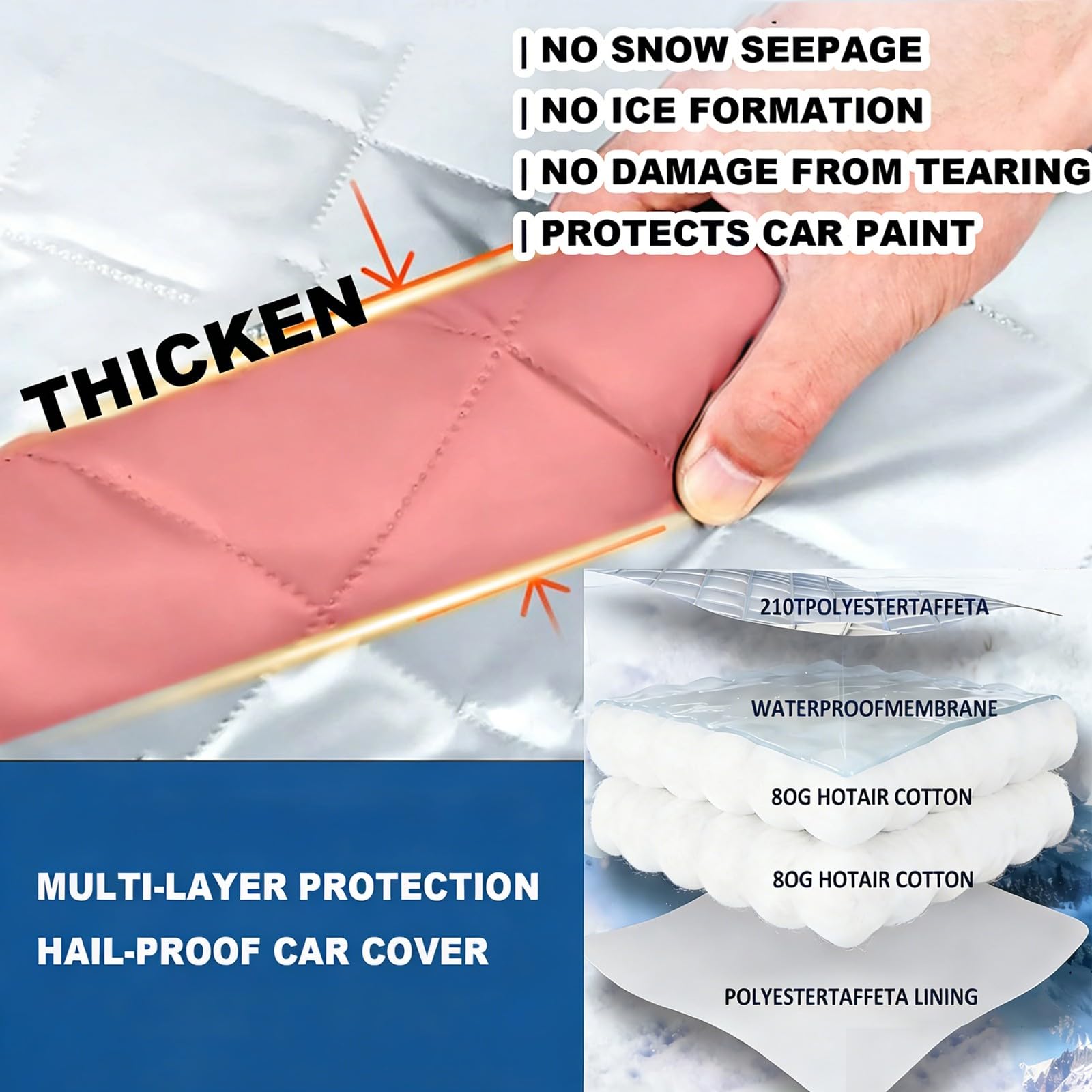 Personalizado Impermeable Funda Coche Antigranizo para Dacia Duster(2010-2026),Cubre Coches,Funda Completa para Coche Antigranizo Transpirable Engrosada Antiviento Lonas Exteriores(Plata)