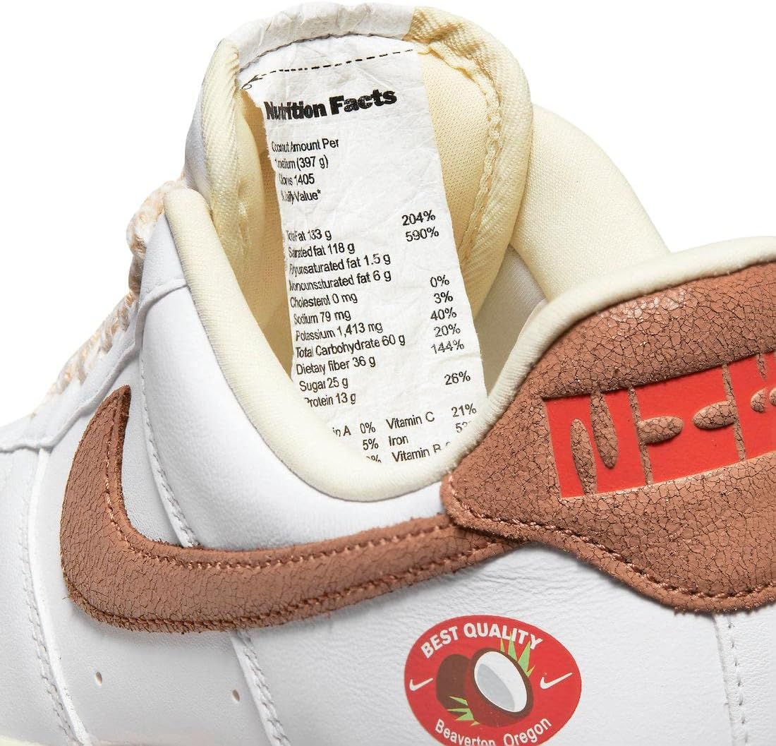 Nike Women's Air Force 1 '07 LX Coconut SZ 5.5